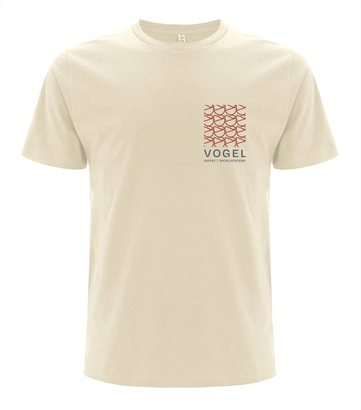 Vogel T-Shirts Ecru Vogel Kaffee