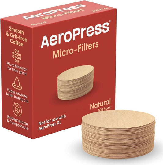 AeroPress® Papierfilter Natural – 200 Stück
